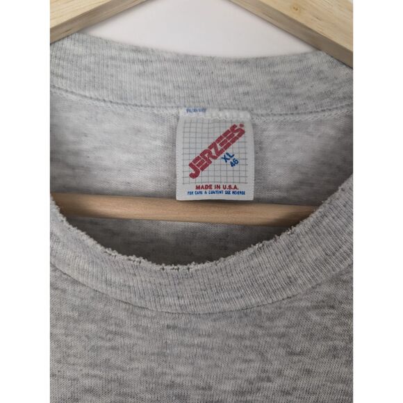 Vintage Central Washington University CWU Jerzees Shirt Mens XL Gray NCAA Sports - Picture 6 of 7